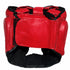 Title Full Face Training Headgear: Leather with Cheek and Chin Protectors